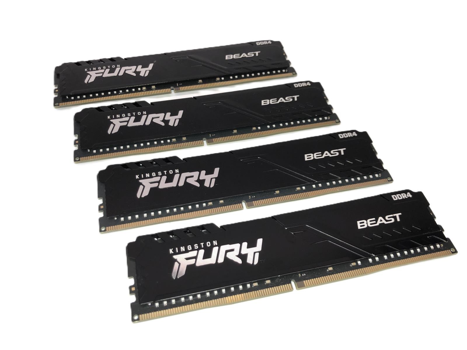 (Lot of 4) Kingston Fury Beast 32GB DDR4 Gaming RAM / KF436C18BB/32 - VGC (Lot of 4) Kingston Fury Beast 32GB DDR4 Gaming RAM / KF436C18BB/32 - VGC