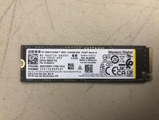Western Digital SN810 1TB PCIe 4.0 NVMe M.2 2280 SSD SDCPNRY-1T00-1012 picture