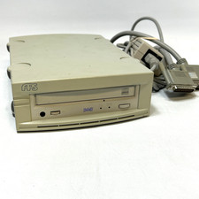 APS 6x4x16 External SCSI CD-RW Drive Vintage Mac PC Recorder Tested Working picture
