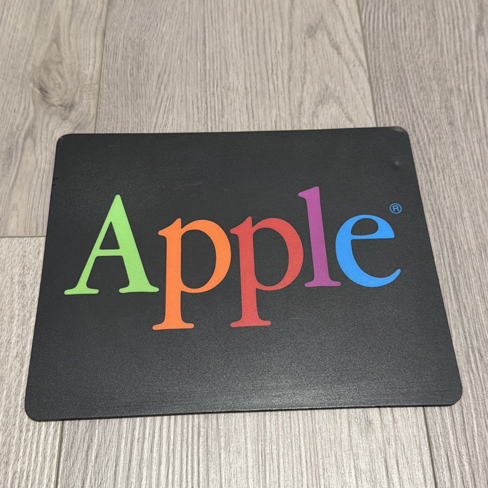 Apple Computer Vintage Mouse Pad 1980s-1990s Logo Rare Original Accessory Apple Computer Vintage Mouse Pad 1980s-1990s Logo Rare Original Accessory