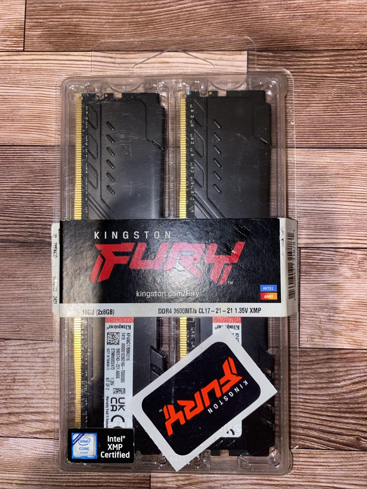 Kingston Fury Beast DDR4 16GB (2x8gb)
