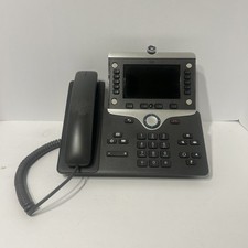 CISCO CP-8865-K9 V12 WIRELESS VOIP VIDEO PHONE FCH25214HE6 picture