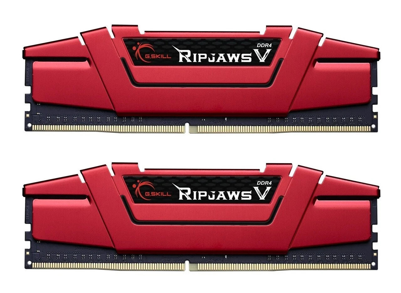 G.Skill Ripjaws V Series 32GB 2x16GB DDR4 RAM 2400MHz F4-2400C15D-32GVR