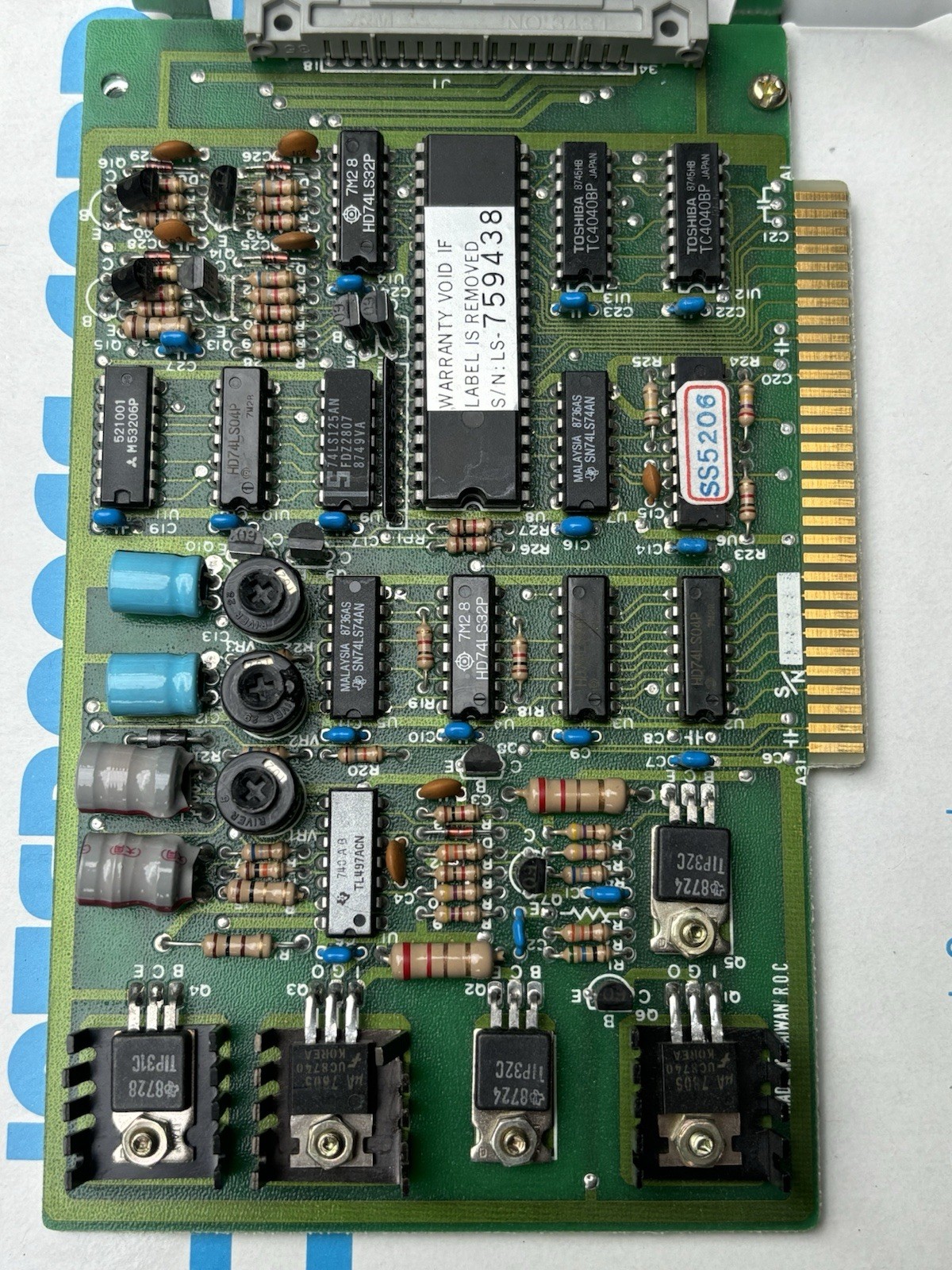 Vintage RARE Sunshine EW-904BN EPROM Programmer Card