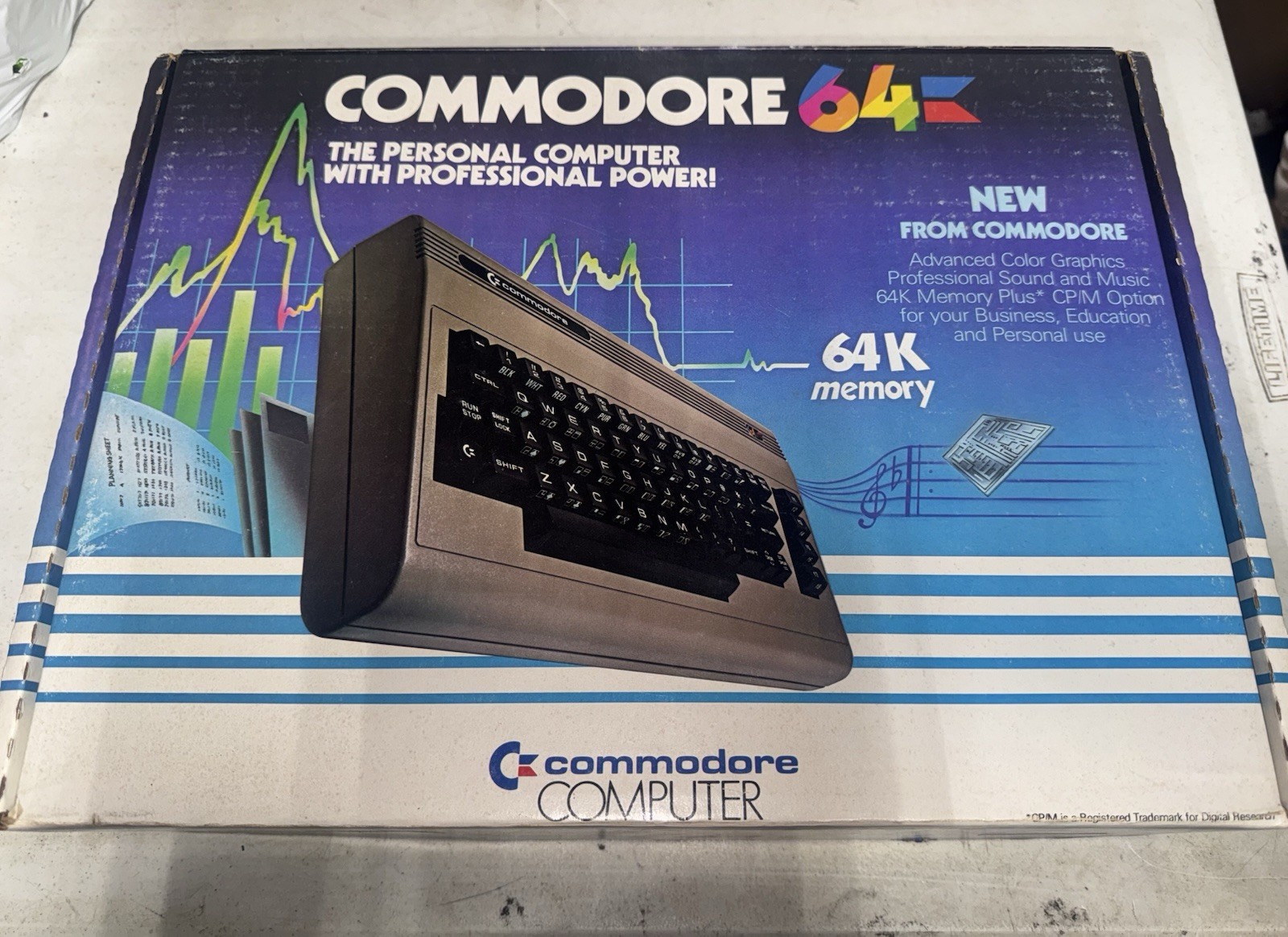 Commodore 64 Vintage Computer – Original Box – MATCHING SERIAL # – Untested Commodore 64 Vintage Computer – Original Box – MATCHING SERIAL # – Untested