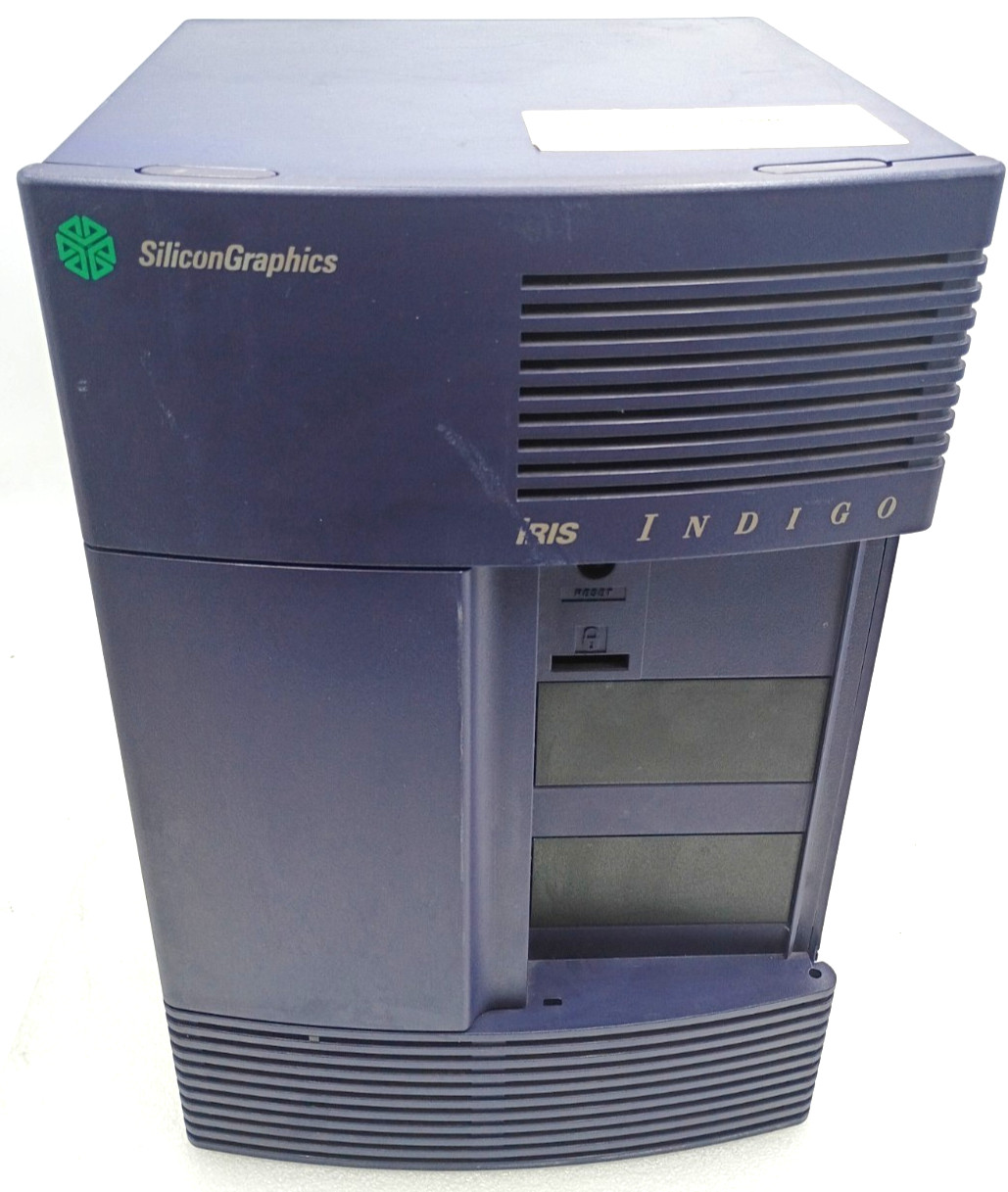 VINTAGE Silicon Graphics SGI IRIS Indigo R3000 CMNB003 New Battery No Hard Drive