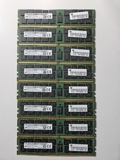LOT OF 8 Micron 16GB 2Rx4 PC4-2133P-RB0-10 MTA36ASF2G72PZ SERVER MEMORY ECC picture