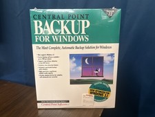 Central Point Version 7.2 Backup Software for Windows 3.25