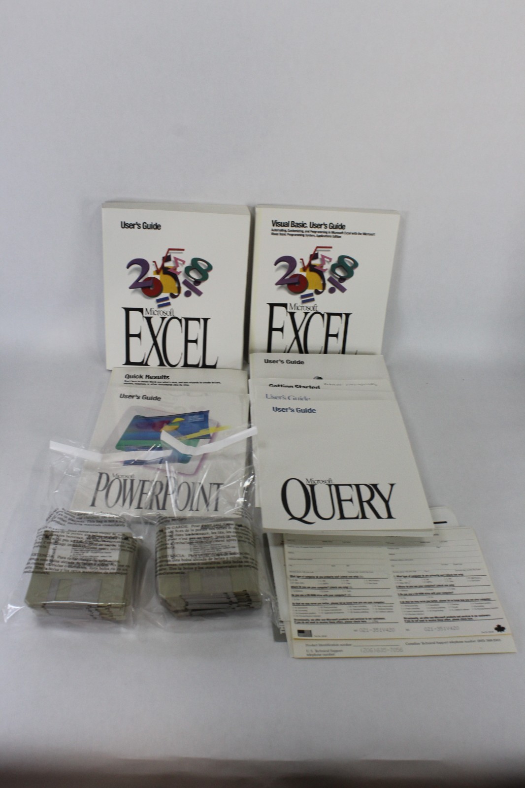 Vintage Microsoft Office Standard 4.2 Windows 3.5