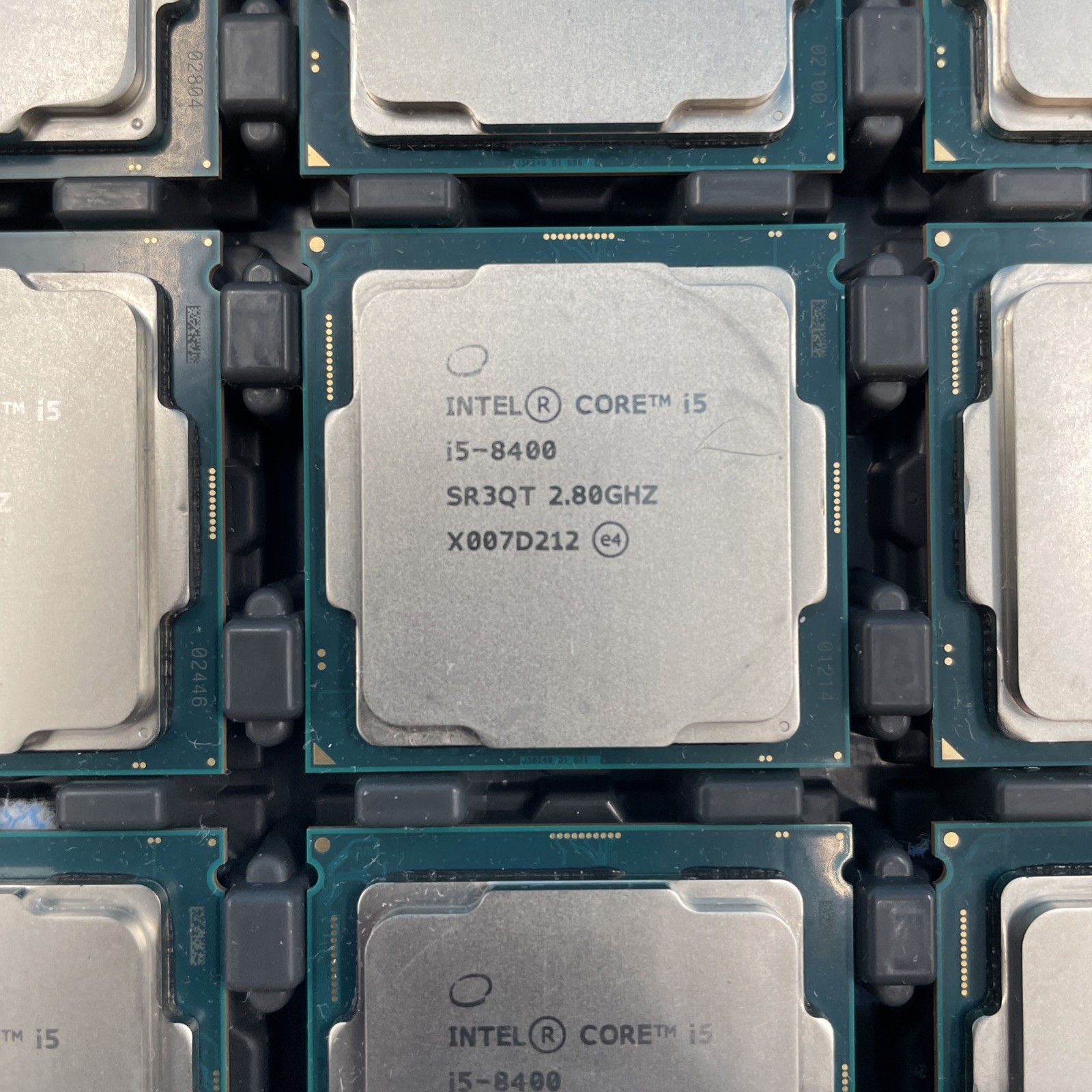 (LOT OF 20) Intel Core i5-8400 CPU 2.80GHz Desktop Processor (SR3QT) (LOT OF 20) Intel Core i5-8400 CPU 2.80GHz Desktop Processor (SR3QT)
