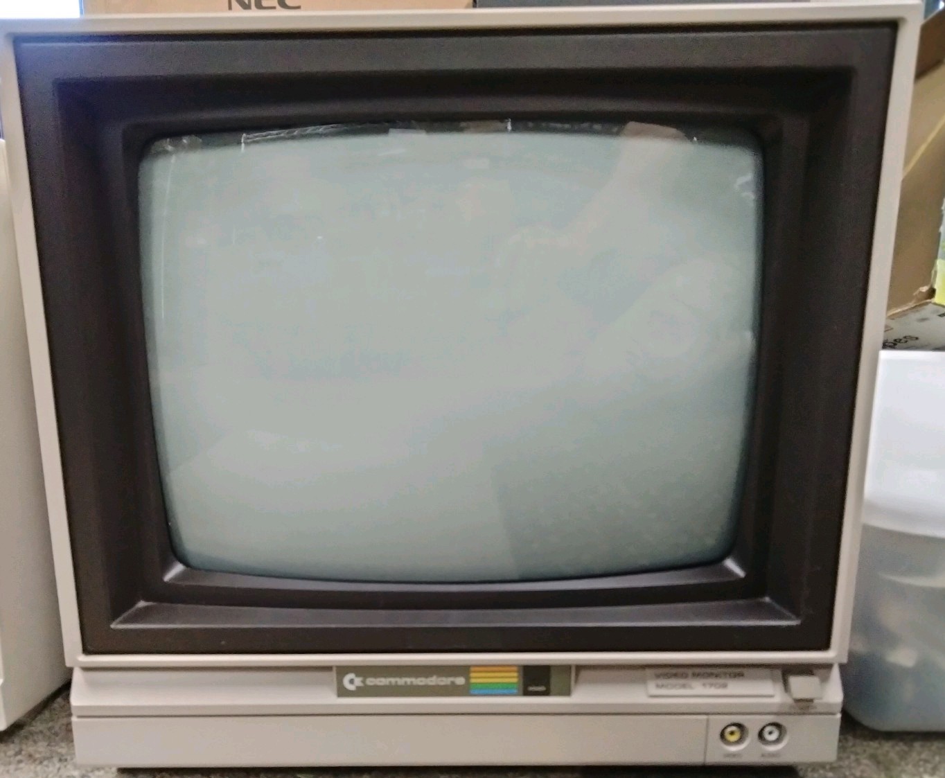 Commodore 1702 Monitor Tested Commodore 1702 Monitor Tested