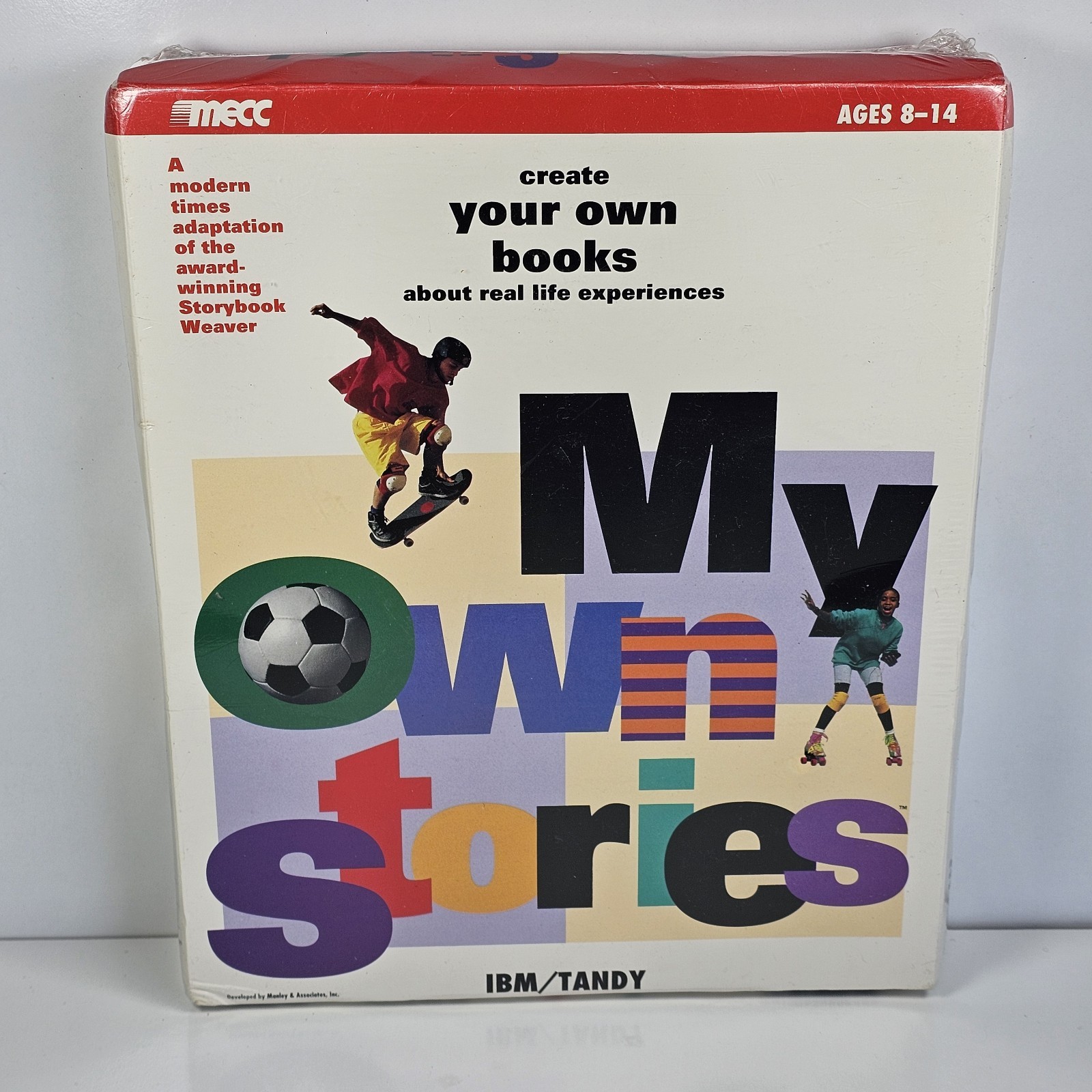 Vintage MECC My Own Stories IBM Tandy Educational Software NEW Sealed Ages 8-14 Vintage MECC My Own Stories IBM Tandy Educational Software NEW Sealed Ages 8-14
