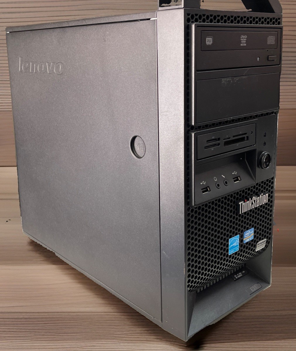 Lenovo ThinkStation E31, Intel Core i7-4770 @3.40Ghz/ 32GB RAM, 500GB HD, Linux
