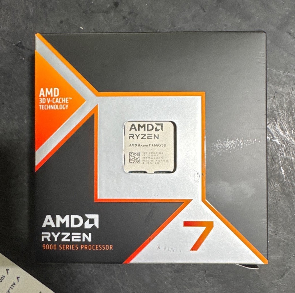 AMD Ryzen 7 9800X3D 8-Core 16-Thread AM5 Zen 5 Desktop Processor NEW