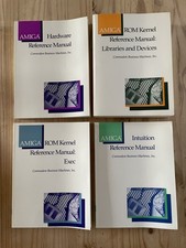 Amiga Reference Manuals – Original 4-Book Set (1986–1987) picture