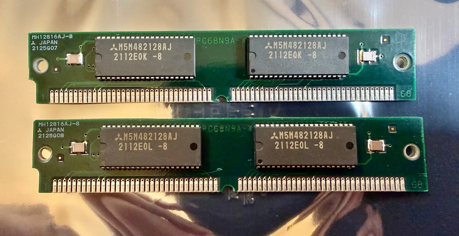 256k VRAM Vintage Apple Macintosh replaces 670-0269 Quadra 630-0044 80ns QTY: 2