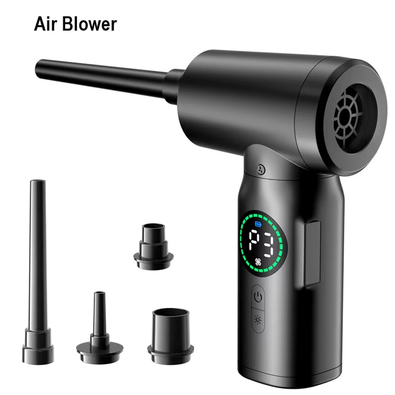 7500Mah Portable Compressed Air Duster Multi Air Blower & Vacuum Cleaner Cordles 7500Mah Portable Compressed Air Duster Multi Air Blower & Vacuum Cleaner Cordles