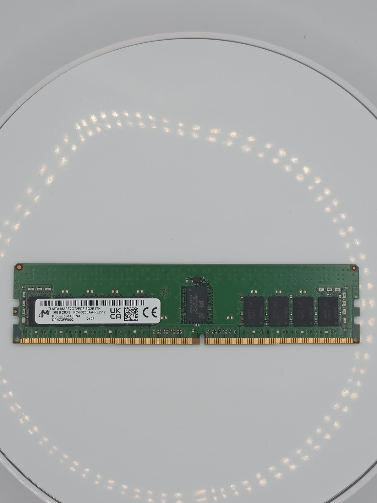 Micron 16GB 2Rx8 PC4-3200AA DDR4 ECC Server Memory LOT OF 8 Micron 16GB 2Rx8 PC4-3200AA DDR4 ECC Server Memory LOT OF 8