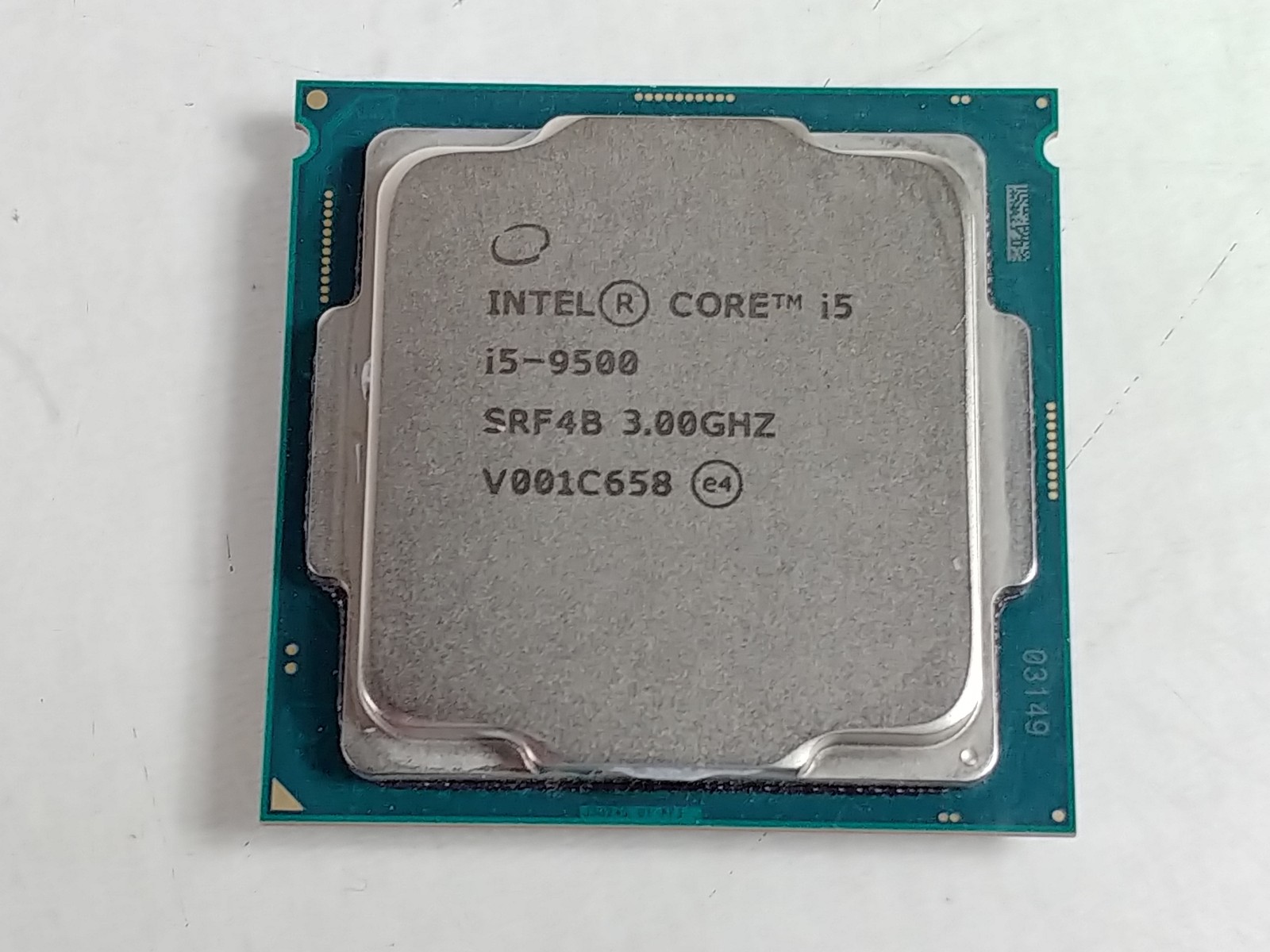 Intel Core i5-9500 3.0 GHz 8 GT/s LGA 1151 Desktop CPU Processor SRF4B Intel Core i5-9500 3.0 GHz 8 GT/s LGA 1151 Desktop CPU Processor SRF4B