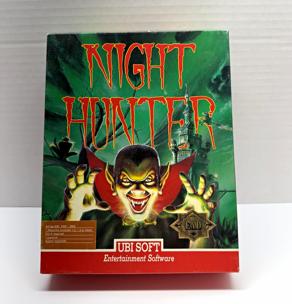 UBI SOFT Night Hunter Amiga Game 3.5\