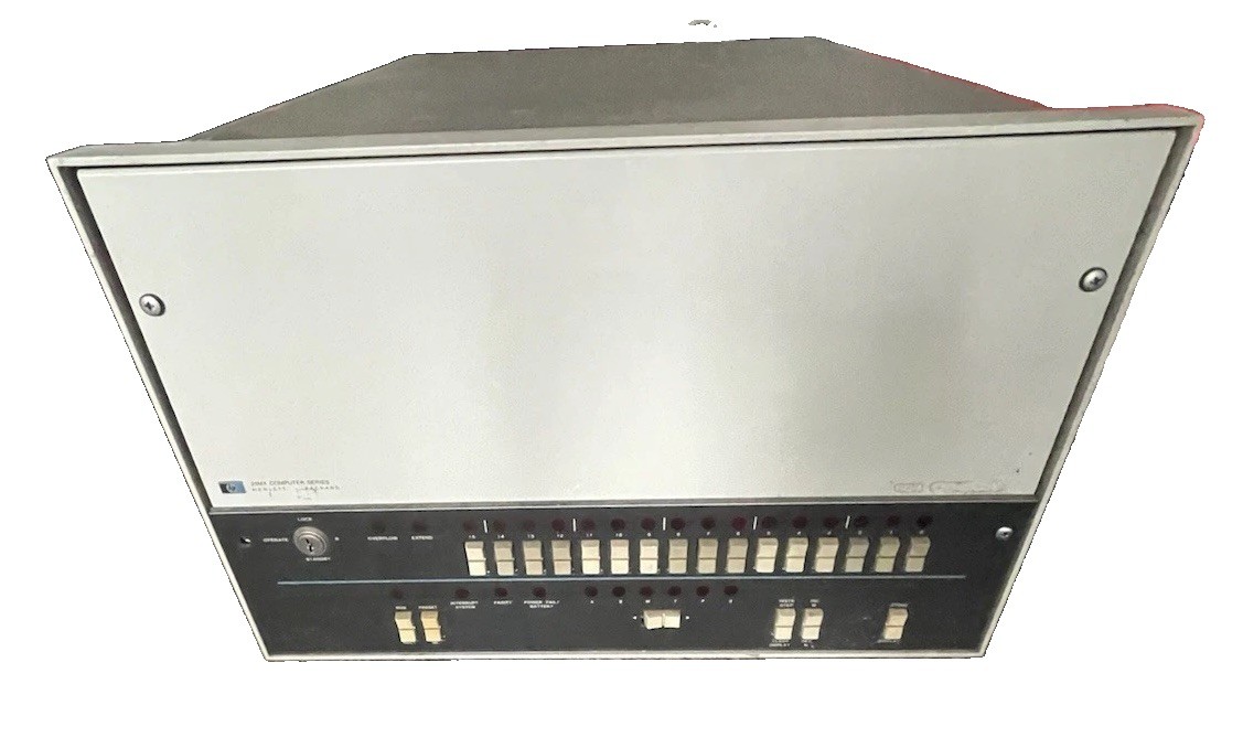 🔥 Vintage HP 21MX 1000 M-Series Minicomputer Chassis Backplane Parts AS-IS �