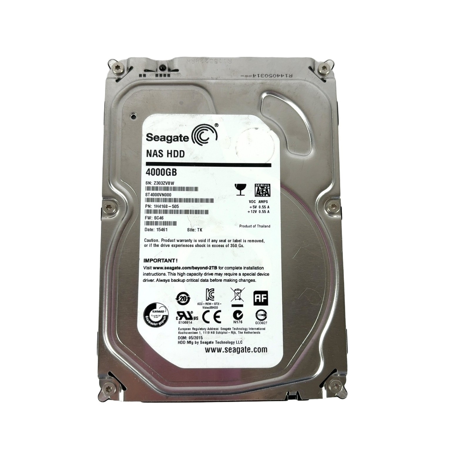 Seagate NAS HDD 4TB 3.5\