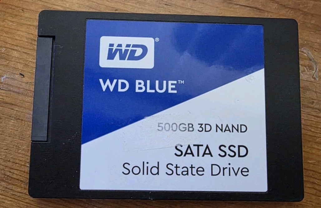 Western Digital Blue 3D NAND 500GB Internal 2.5