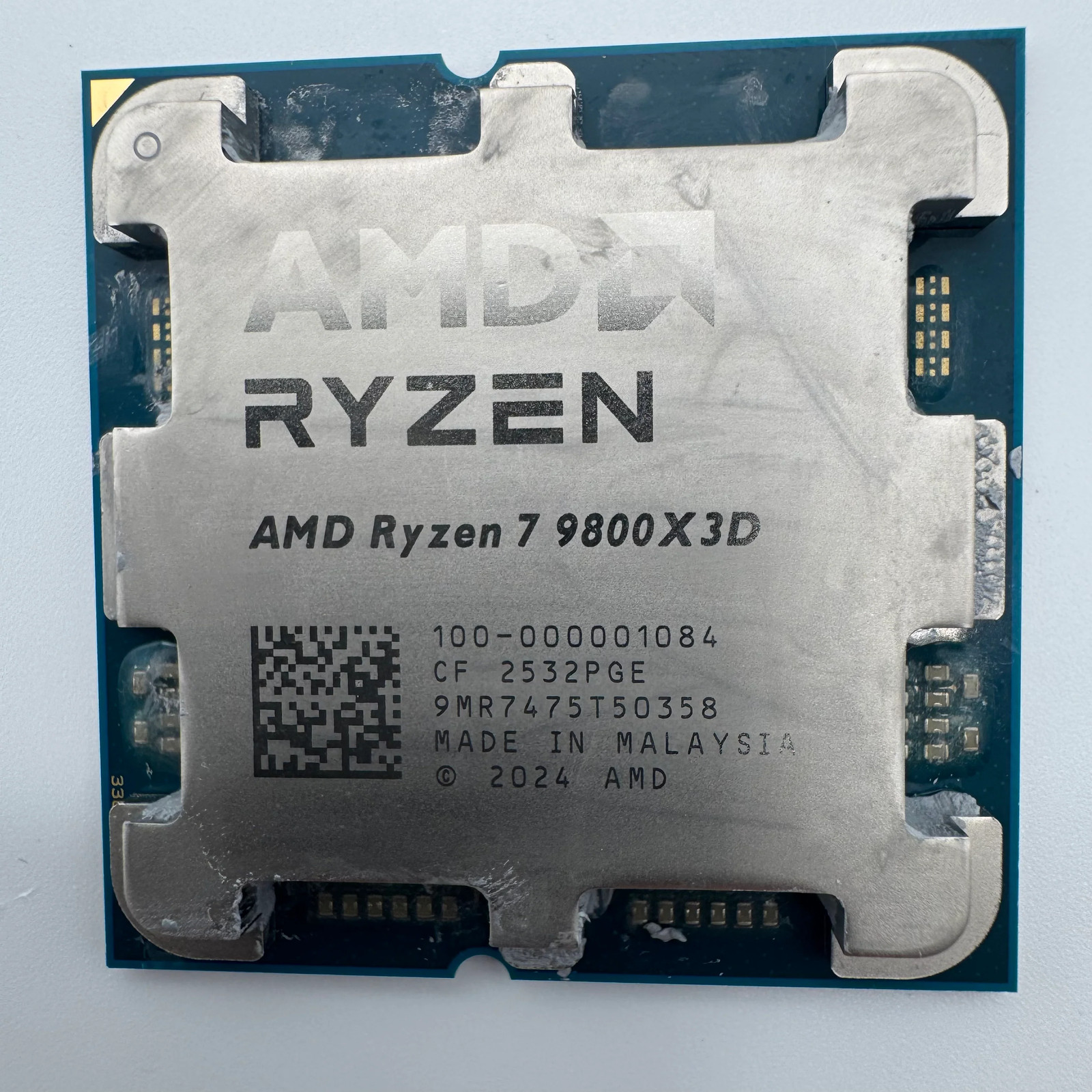 AMD Ryzen 7 9800X3D 8 Core 16 Thread 4.7GHz AM5 Processor