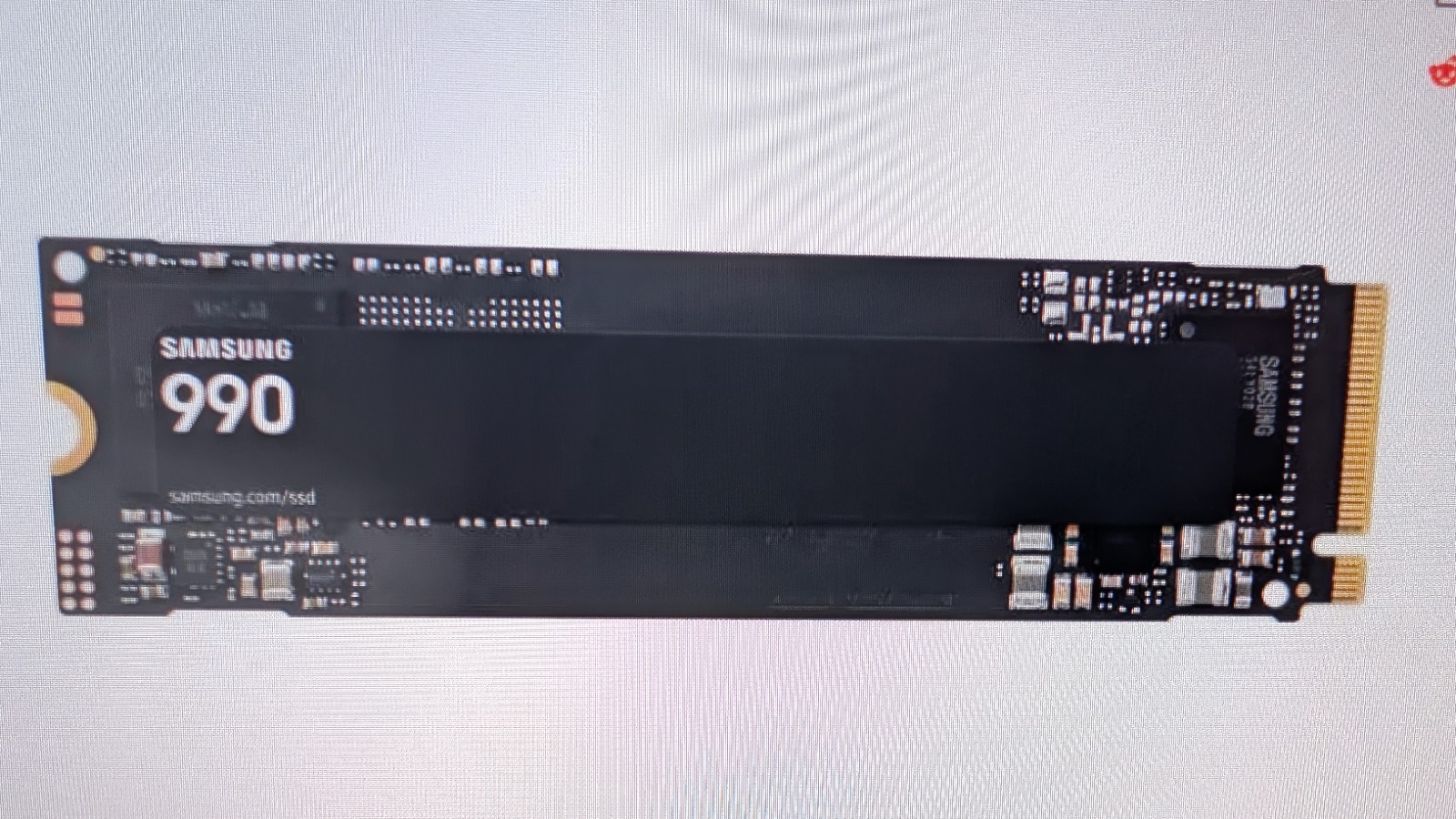 Samsung 990 PRO 1TB M.2 NVMe Internal SSD - Black (MZ-V9P1T0B/AM)