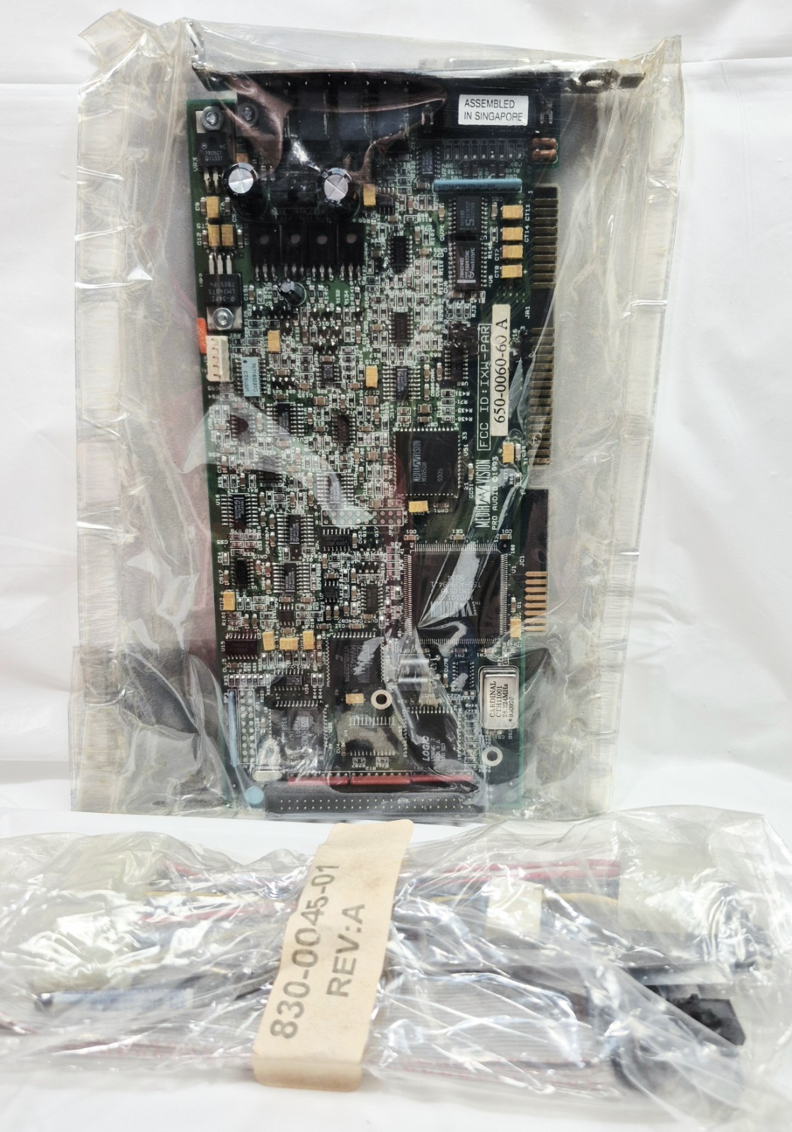 Vintage Media Vision Pro Audio Studio PAS16 ISA Sound Card 650-0060 A. PC