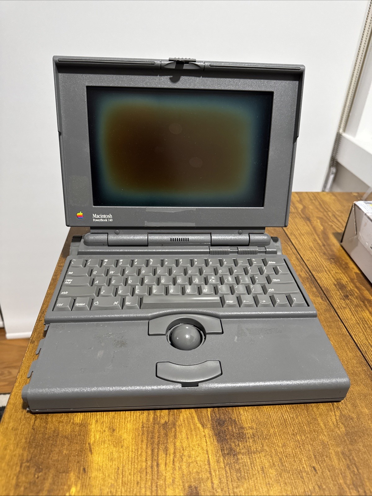 Apple Macintosh Power Book 140 Vintage Laptop  Untested For Parts ￼
