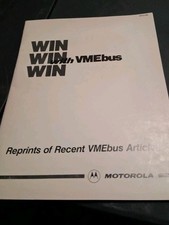 VINTAGE RARE 1984 MOTOROLA REPRINTS OF RECENT VMEbus Articles  picture