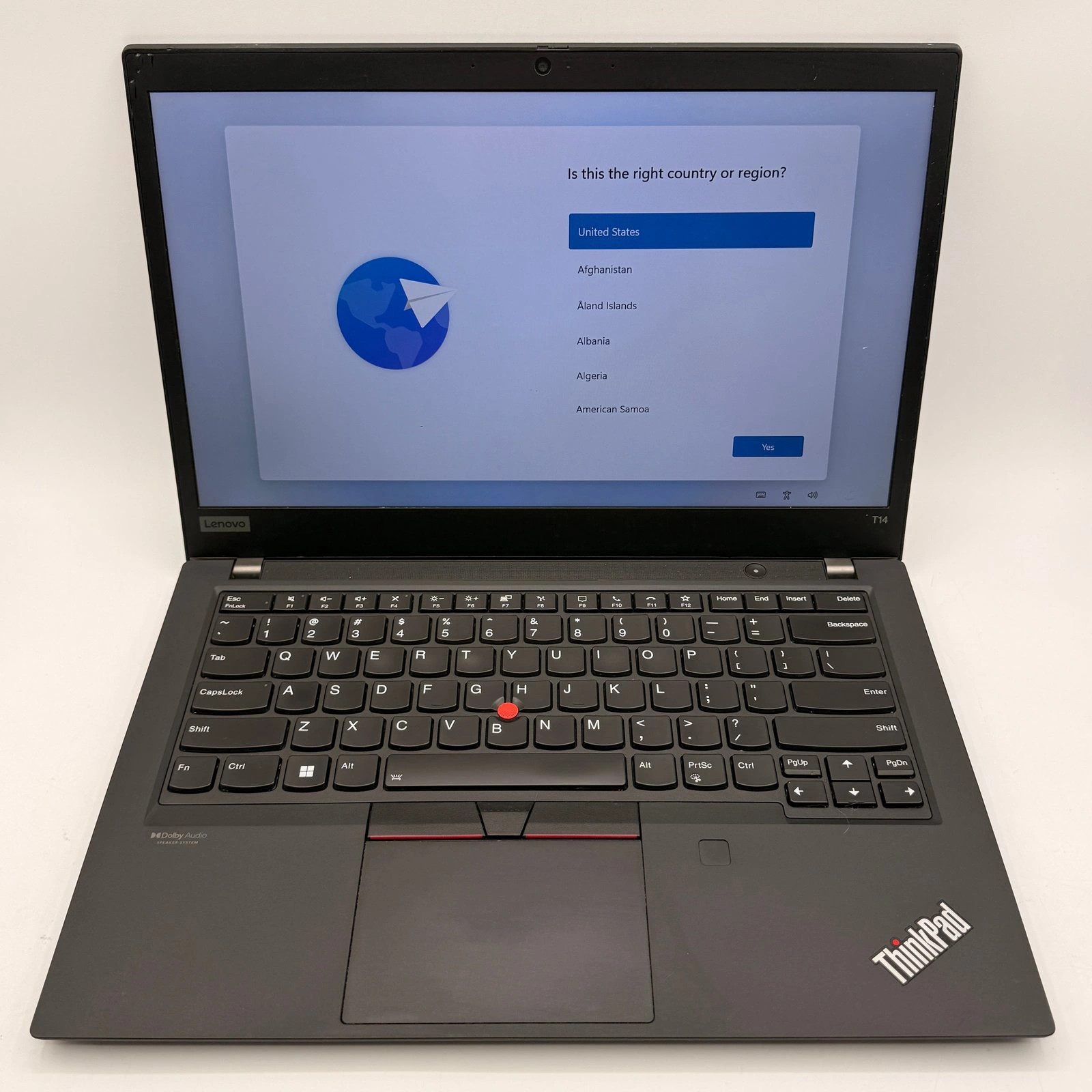 Laptop Lenovo ThinkPad T14 G2 Ryzen 5 PRO 5650U 16GB 500GB Black Fair