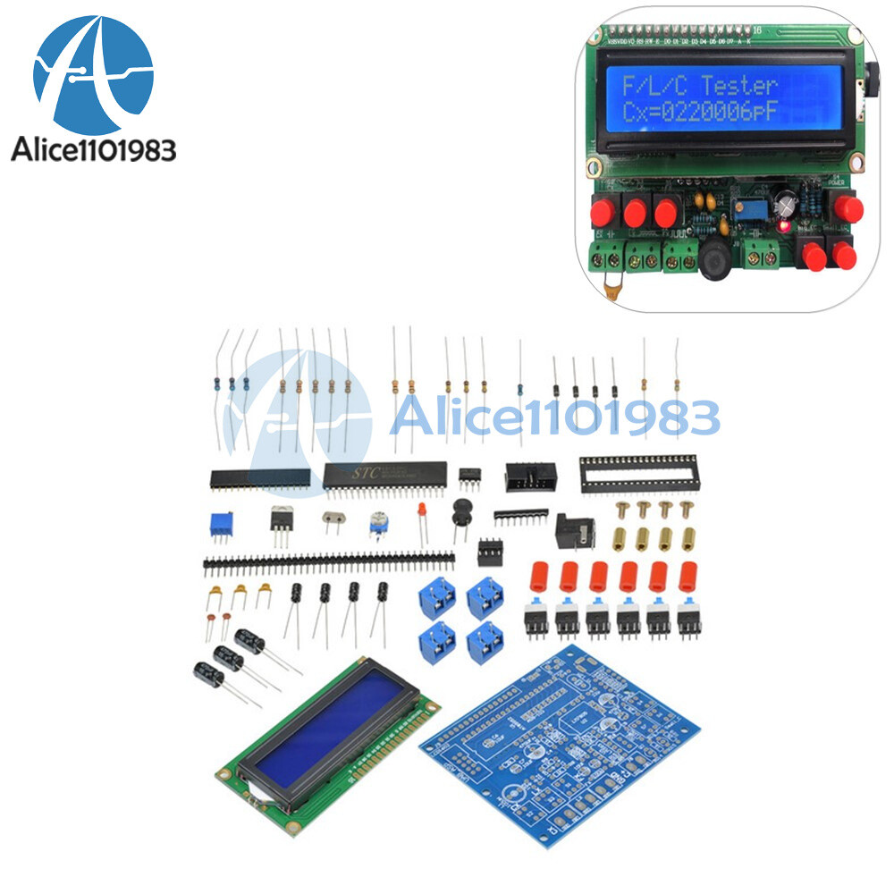 DIY Kit LED Capacitance Frequency Inductance Tester Meter / 51 ...