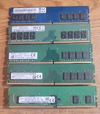 Lot of 14 8GB SK hynix Micron Samsung Kingston DDR4 PC4-2666V picture
