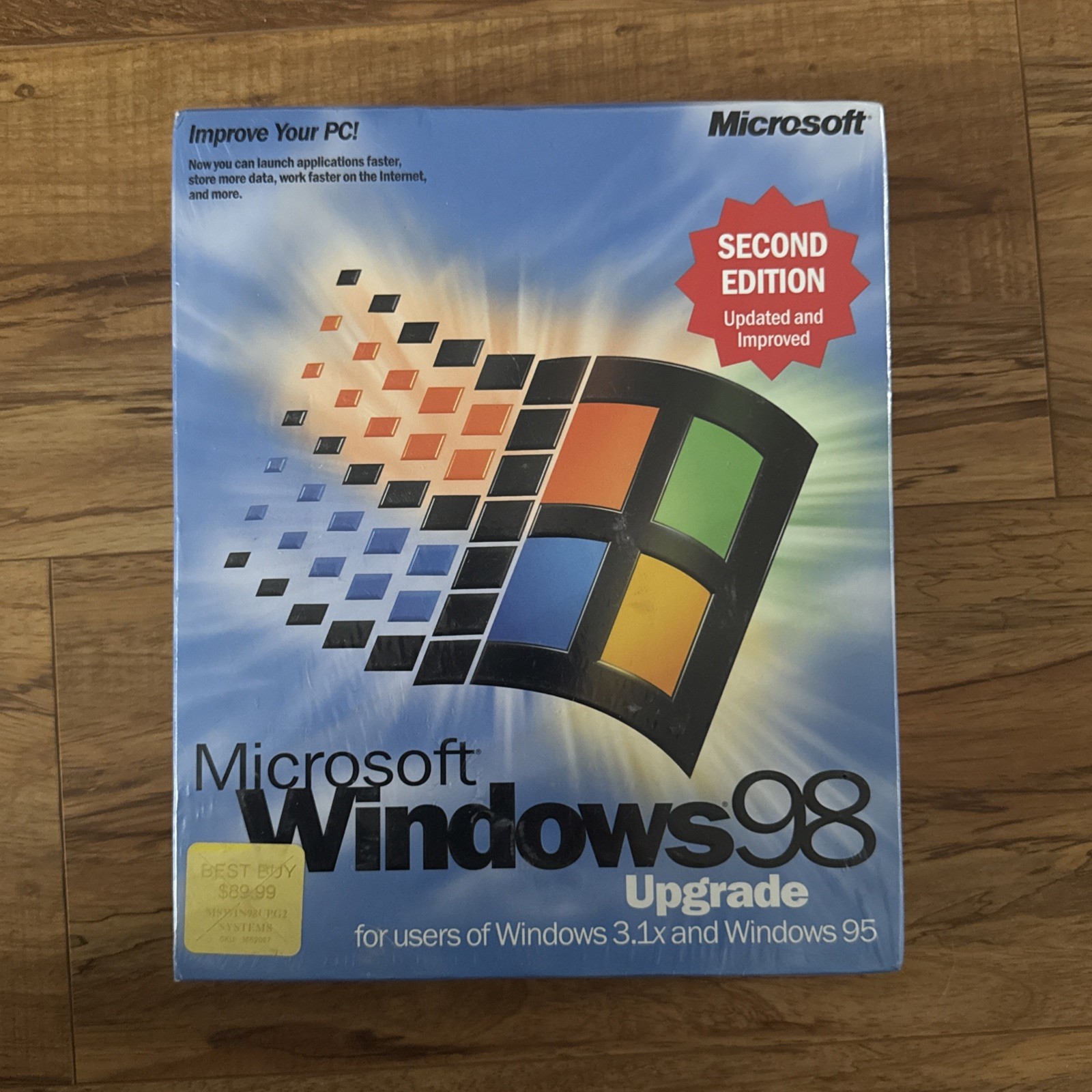 Microsoft Windows 98 Second Edition SE Upgrade – New Sealed – Vintage PC OS Microsoft Windows 98 Second Edition SE Upgrade – New Sealed – Vintage PC OS