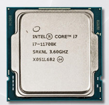 Intel Core i7-11700K Core i7 11th Gen 3.60GHz CPU Processor MPN SRKNL picture