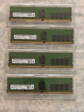 Lot of 4 Micron 16GB (64GB) DDR4-2933Y ECC Registered RDIMM PC4-2933Y Server RAM picture