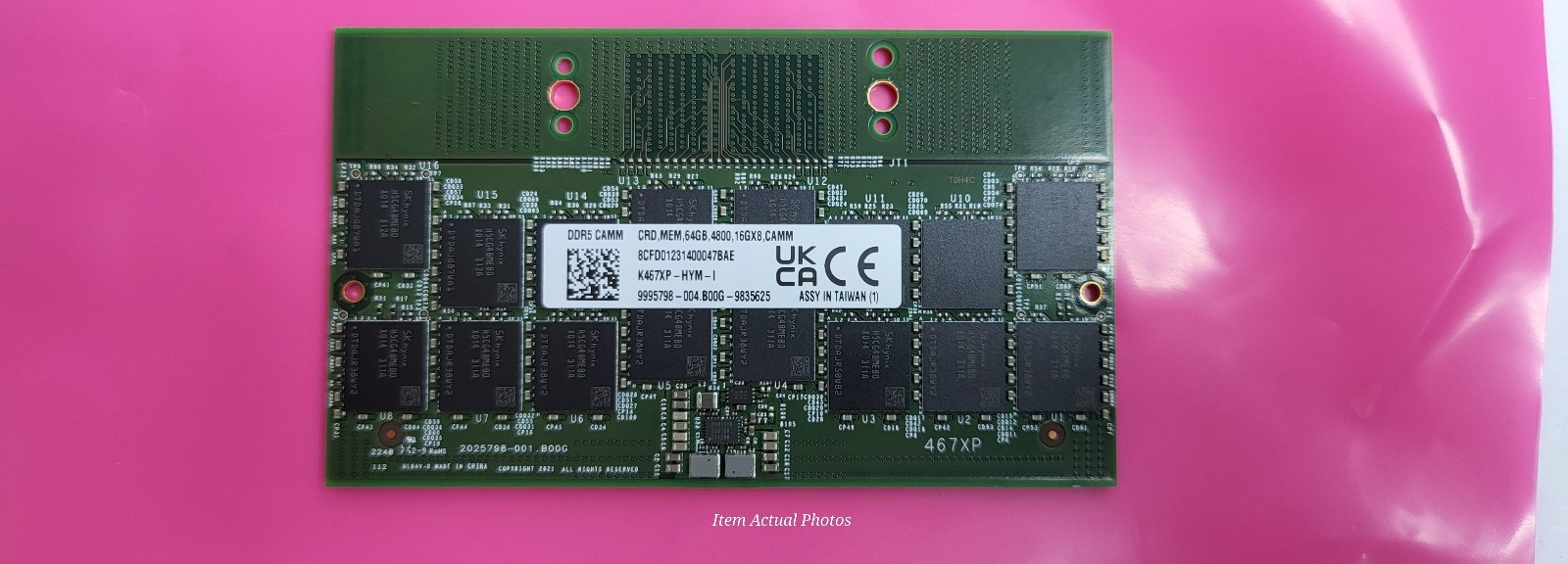 64GB DDR5 CAMM 4800MHz Memory K467XP-HYM-I⭐ Dell Precision 7670 7680 7770 7780 64GB DDR5 CAMM 4800MHz Memory K467XP-HYM-I⭐ Dell Precision 7670 7680 7770 7780
