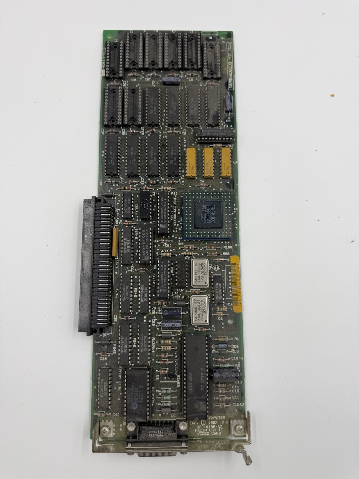 Vintage Apple Macintosh II Video Card 820-0198-A7 NuBus BCG9GRM0201 1987