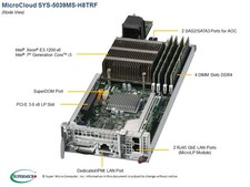 Supermicro PIO-SM-5039MS-H8TRFNODE Server Node – Enterprise Compute Node picture
