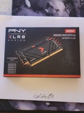 BRAND NEW - PNY XRL8 Gaming 32GB (2x16GB) 3200MHz DDR4 260-PIN (MN32GK2D43200X) picture