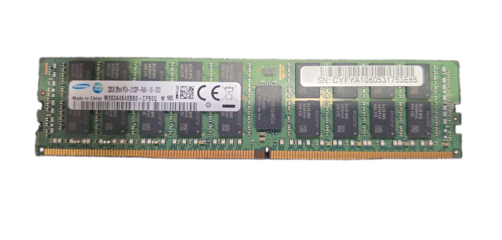 Samsung 32GB 2Rx4 PC4-2133P M393A4K40BB0-CPB0Q Server RAM Modules Samsung 32GB 2Rx4 PC4-2133P M393A4K40BB0-CPB0Q Server RAM Modules