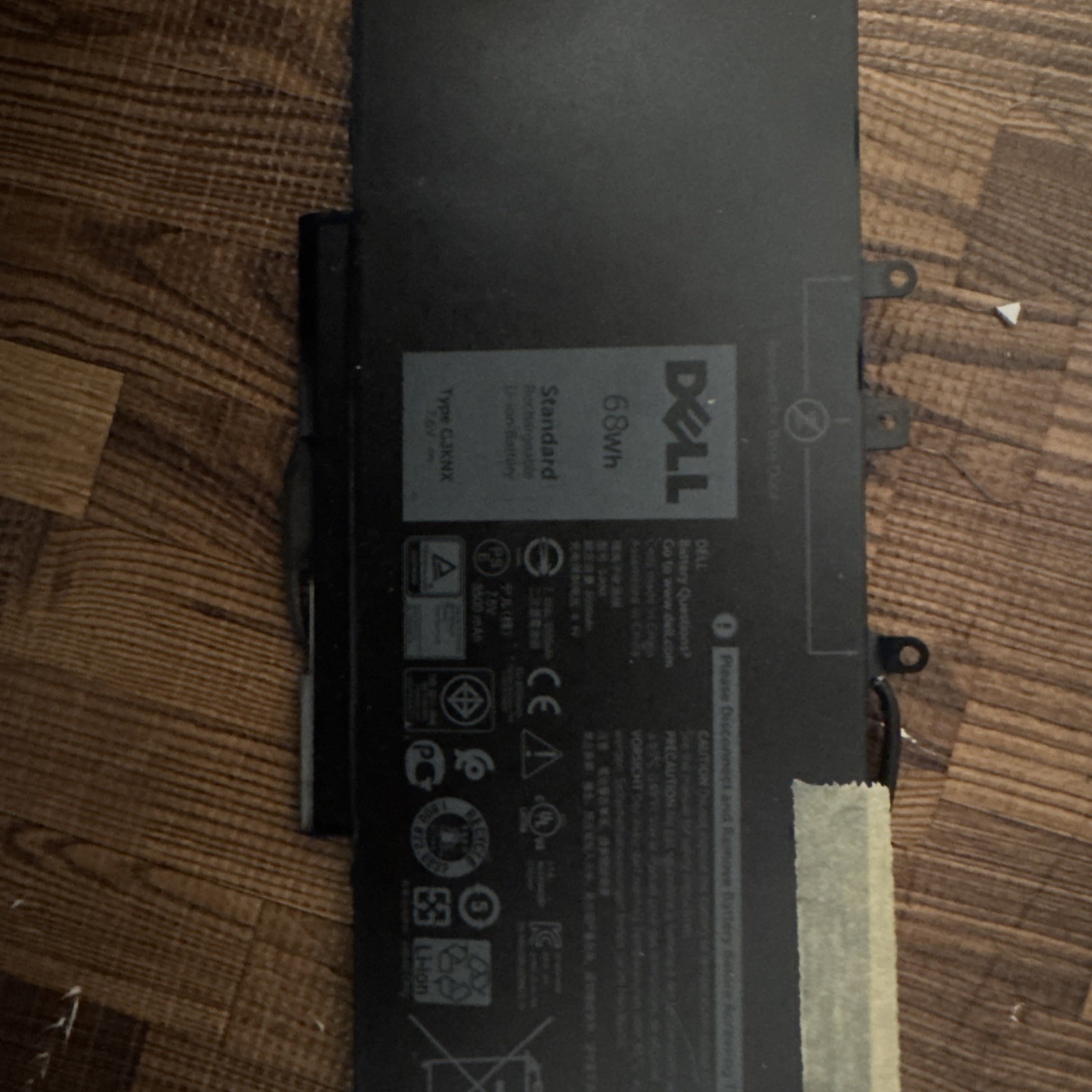 OEM GJKNX 68WH Battery For Dell Laptop OEM GJKNX 68WH Battery For Dell Laptop