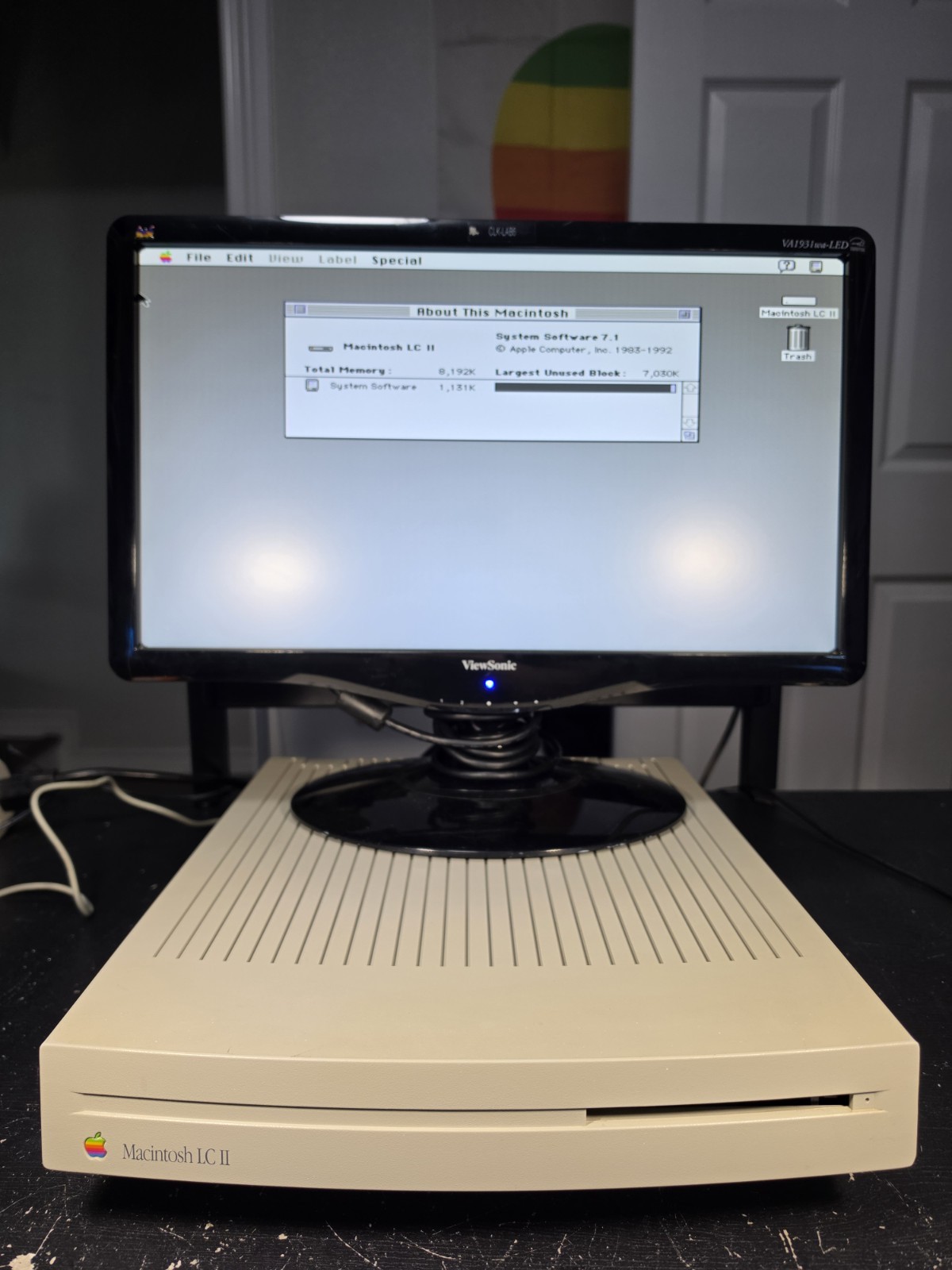 Vintage 1992 Apple Macintosh LC II Computer M1700 FULLY Recapped ...