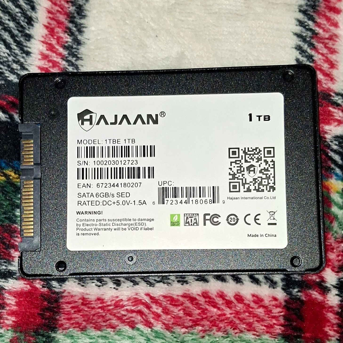 HAJAAN 1TB 2.5\