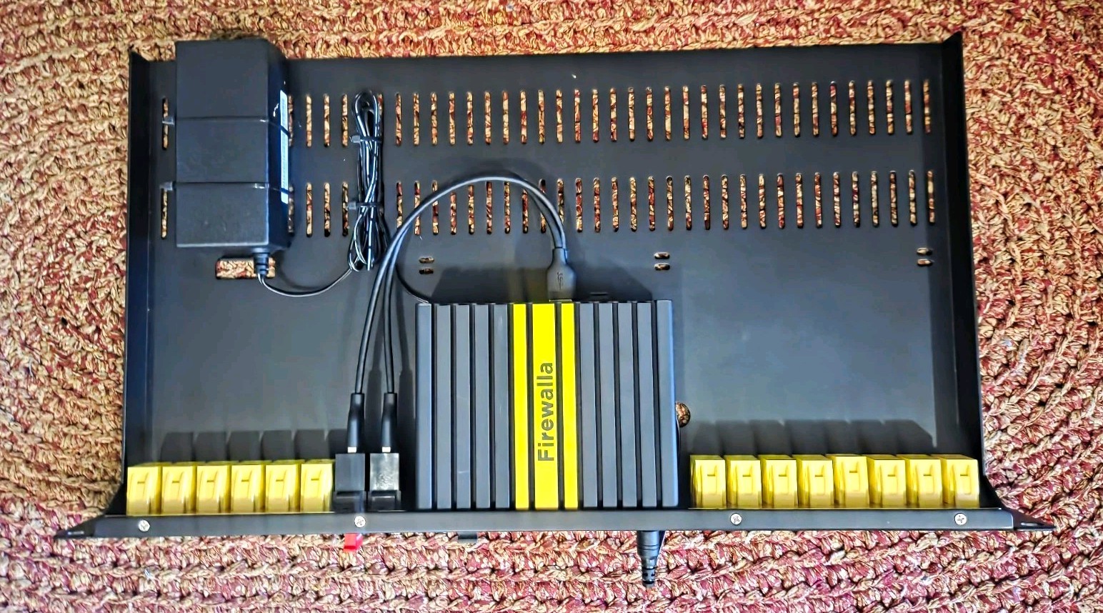 Firewalla Gold Plus 2.5gb W/Rack Mount Kit W/Keystones and Original hardware. Firewalla Gold Plus 2.5gb W/Rack Mount Kit W/Keystones and Original hardware.