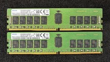 Samsung 32GB(2x16GB) 2Rx8 PC4-2666V-RE1-12 RDIMM Server RAM M393A2K43BB1-CTD7Y picture