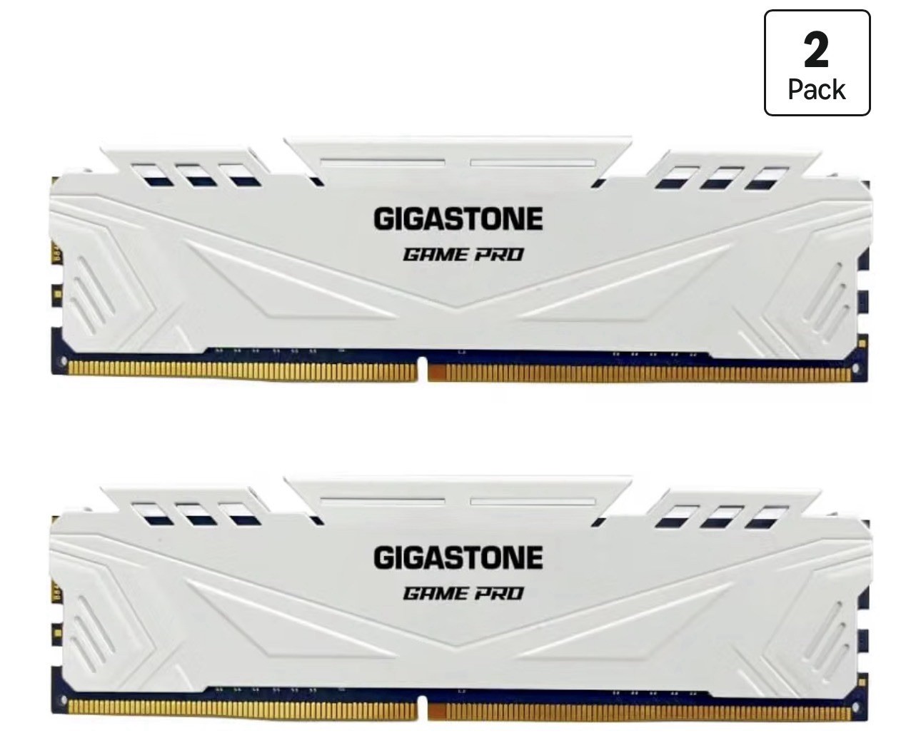 DDR4 RAM】 GIGASTONE Game PRO 32GB Kit (2x16GB) DDR4 3200MHz PC4-25600 CL 16-18-1 DDR4 RAM】 GIGASTONE Game PRO 32GB Kit (2x16GB) DDR4 3200MHz PC4-25600 CL 16-18-1