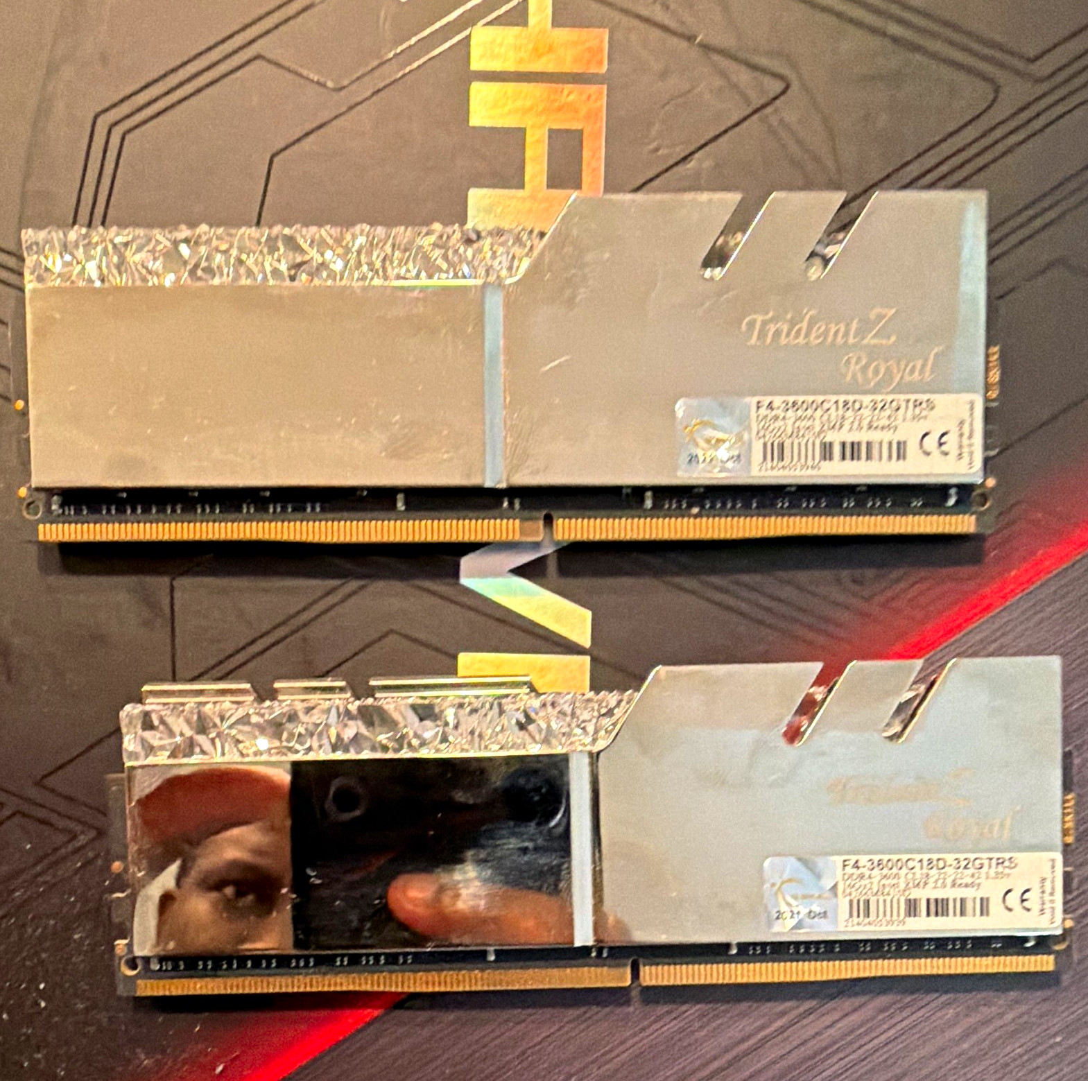 G.SKILL Trident Z Royal 32GB (2x16GB) DDR4-3600 DIMM Intel XMP 2.0
